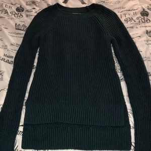 Teal Abercrombie & Fit Pull Over Sweater